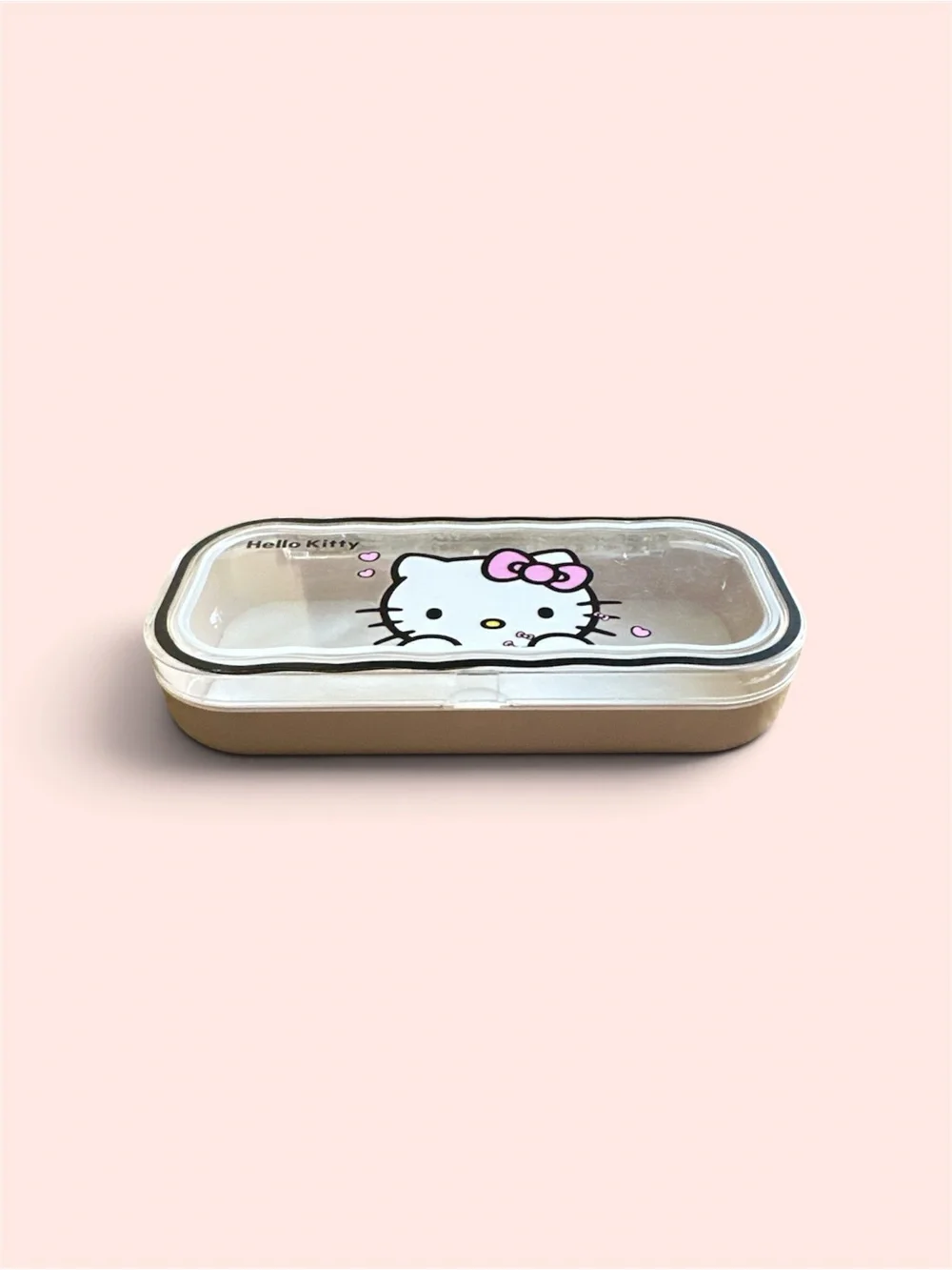 Hello Kitty Clear Glasses Case